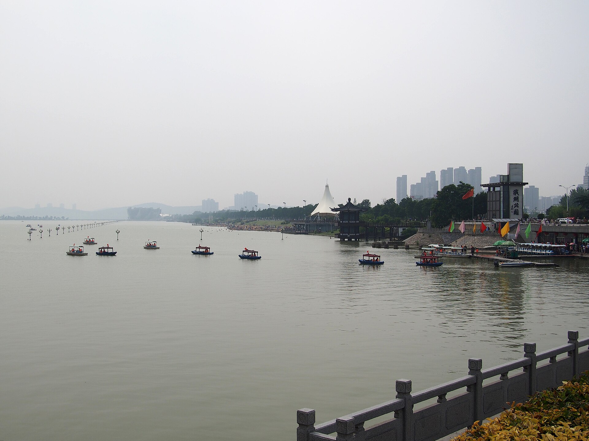 徐州云龙湖与城市景观